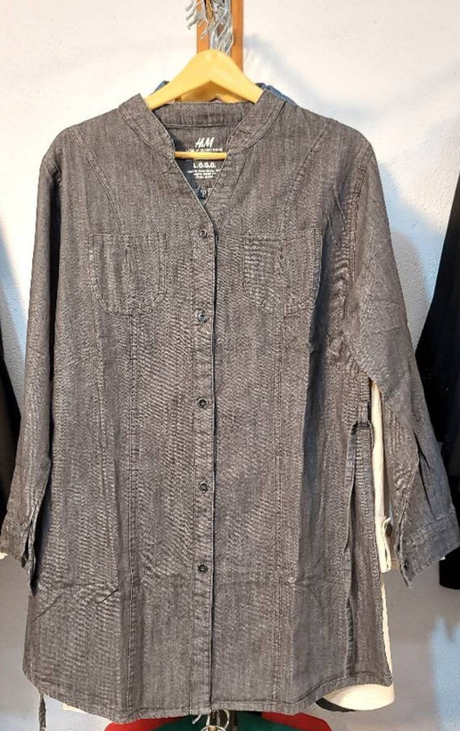 مانتو جین | قد ۸۰ | برند H&M | سایز ۴۴